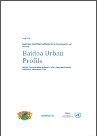 Baidoa Urban Profile 2020 - cover