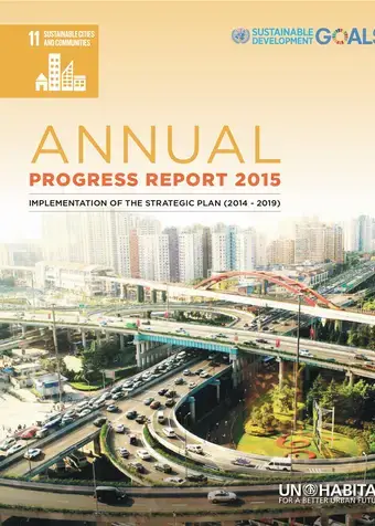 Annual progress report 2015 implementation of the strategic plan 2014 2019