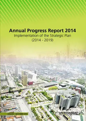 Annual progress report 2014 implementation of the strategic plan 2014 2019 