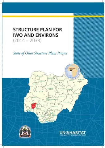  Structure Plans for IWO and Environs State of Osun Structure Plans Project