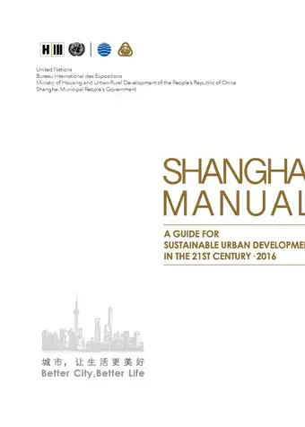 Shanghai Manual A Guide For Sustainable Urban Development In The 21st Century· 2016 Report