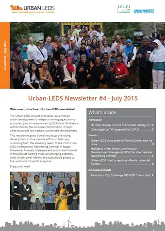 Urban-LEDS I Newsletter #4