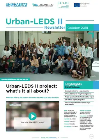 Urban-LEDS II Newsletter #3