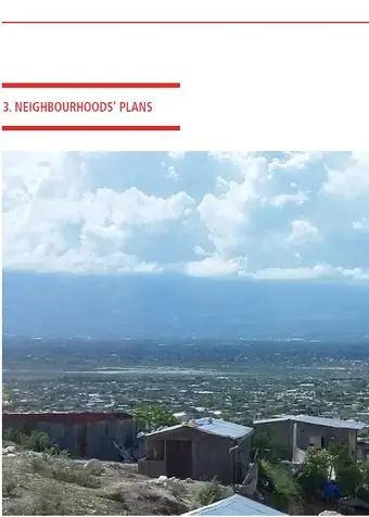 Publication Urban Development Initiative (UrDI) For the Canaan Area of Port-Au-Prince, Neighbourhood Plan: Canaan I, 2016