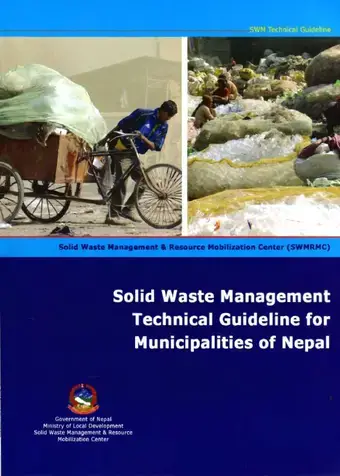 Solid Waste Management Technical Guideline For Municipalities Of Nepal