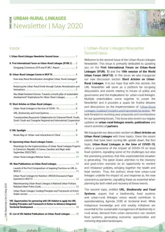 Urban-Rural Linkages Newsletter, Issue 2
