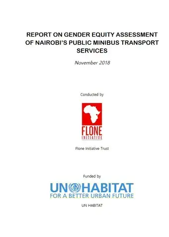 Report on gender equity assessment of nairobis public minibus transport services 