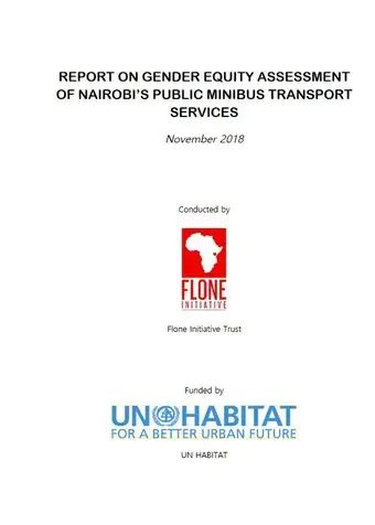 Report on gender equity assessment of nairobis public minibus transport services