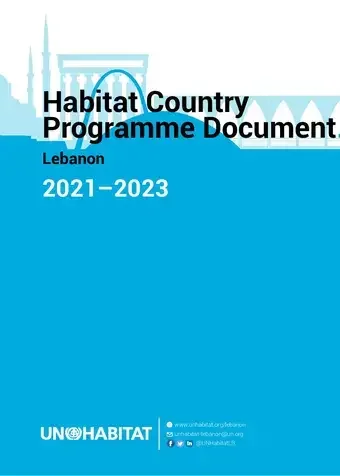 Habitat Country Programme Document Lebanon 2021 – 2023