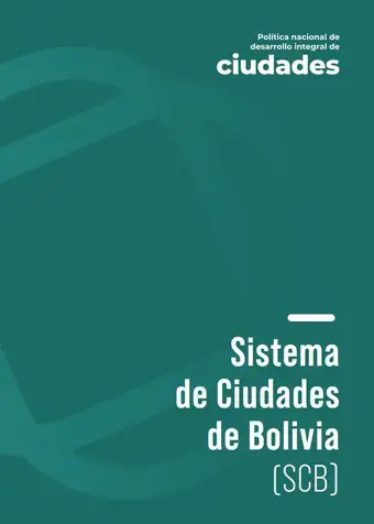 Bolivian Cities System (Sistema de Ciudades de Bolivia)