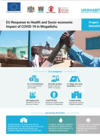 Project Newsletter 1: EU Response to Health and Socio-economic Impact of COVID-19 in Mogadishu