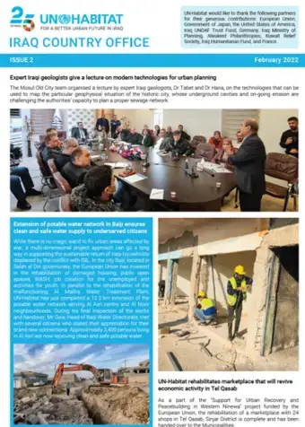 UN-Habitat Iraq Newsletter – February 2022 (English)