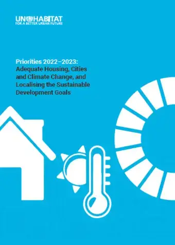 Priorities 2022-2023 adequate housing cities and climate change and localising SDGs