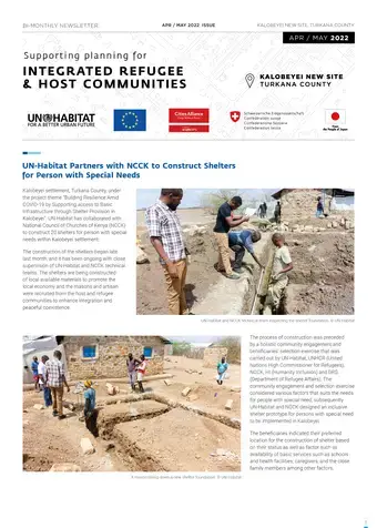 Supporting Planning for Integrated Refugee and Host Communities. - April-May Issue