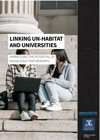 Linking UN-Habitat and universities: Harnessing the potential of knowledge partnerships
