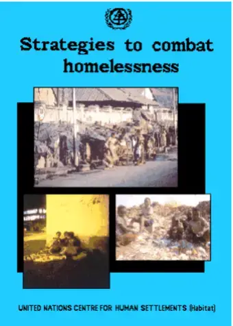 Strategies To Combat Homelessness | UN-Habitat