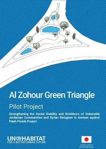 Al Zohour Green Triangle Factsheet - Strengthening the Social Stability and Resilience of Vulnerable Jordanian Communities and Syrian Refugees in Amman Against Flash Floods Factsheet