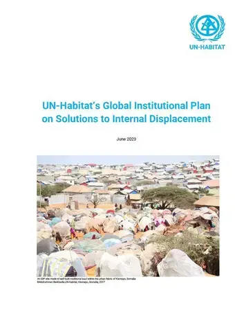 Publication of an institutional document on UN-Habitat webpage, in preparation of the UNHA