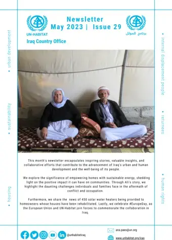 UN-Habitat Iraq Newsletter – May 2023 (English)