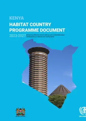 Kenya Habitat Country Programme Document (HCPD) 2023 - 2027