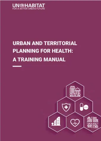 Urban and Territorial Planning for Health: a Training Manual COVER