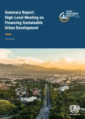 Summary Report:High-Level Meeting on Financing Sustainable Urban Development