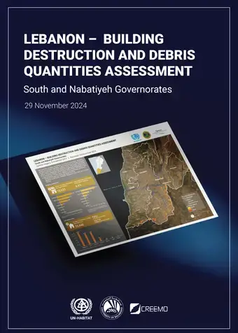 Lebanon – Building destruction and debris quantities assessment