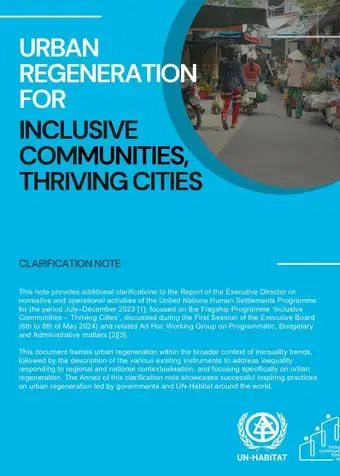 Urban Regeneration for Inclusive Communities