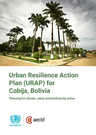 Cover Urban Resilience Action Plan for Cobija Bolivia