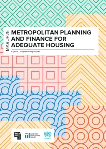 ​​Metropolitan Planning and Finance for Adequate Housing Experts Group Meeting Report​ cover