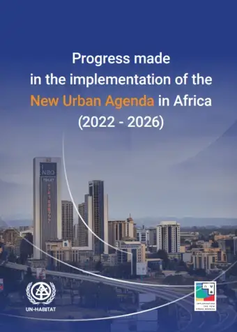 ​​Progress made in the implementation of the New Urban Agenda in Africa (2022 - 2026)​ cover