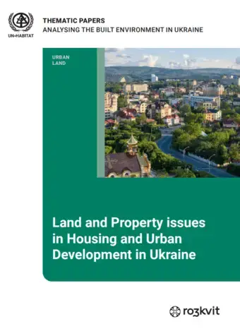 ​​Land and Property Issues in Housing and Urban Development in Ukraine​ cover