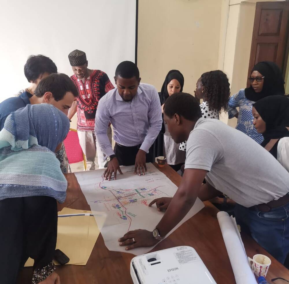 The first Planners for Climate Action Studio in Zanzibar