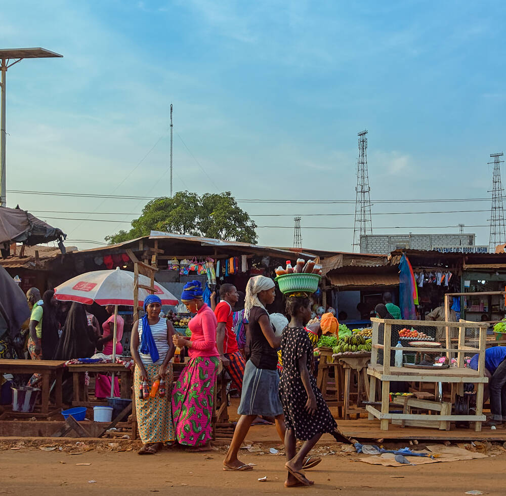 Conakry, Guinea. [Shutterstock/Igor Grochev].