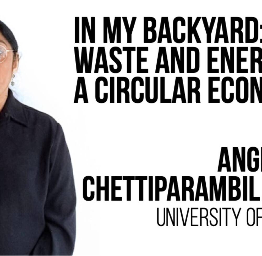 Tenth Global Urban Lecture 2020 In My Backyard Waste And Energy In A Circular Economy Un Habitat