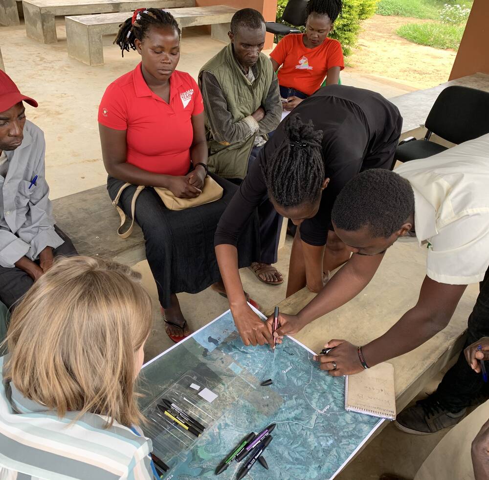 Refugee Community Infrastructure Mapping Exercise in Nakivale, Uganda (2020)
