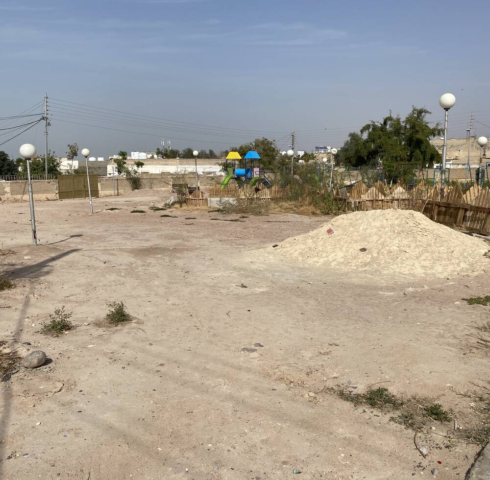 Ghor Al-Safi public space construction area