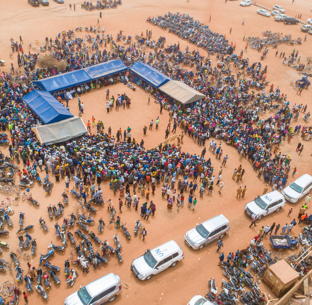 The population of Saaba was mobilized.