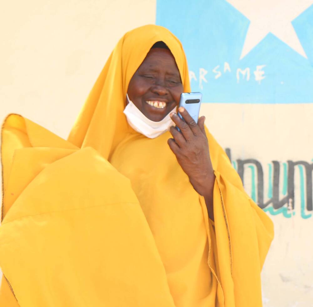 Mobile money transfers support vulnerable families in Somalia’s capital during the pandemic