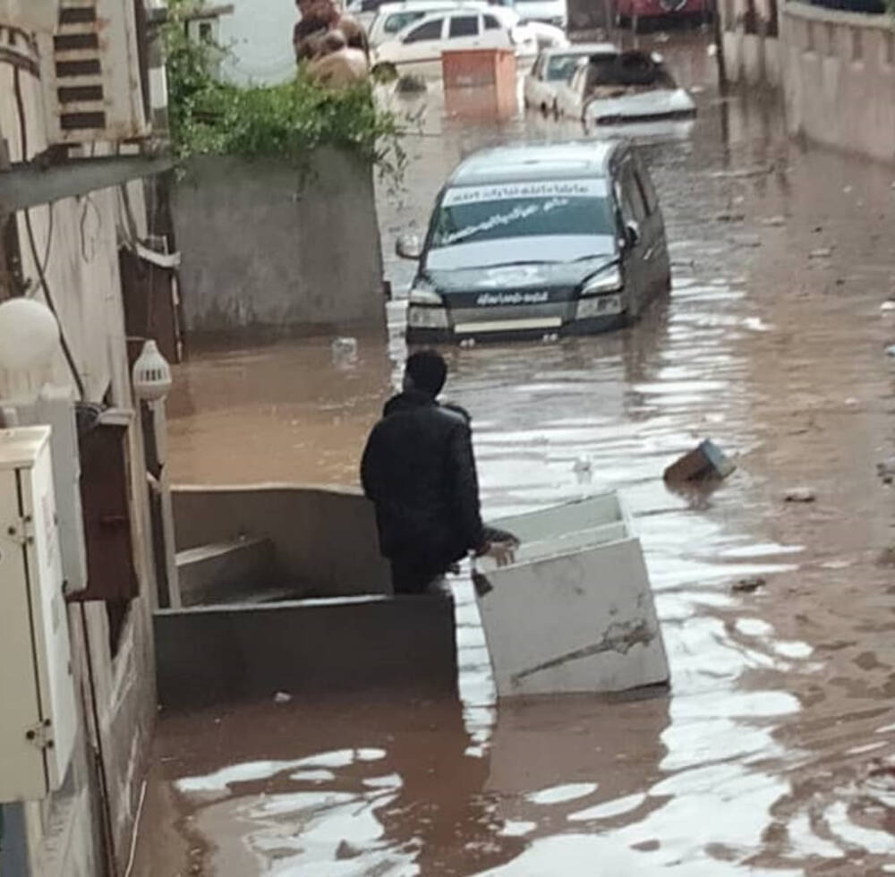 Yemen floods in Aden