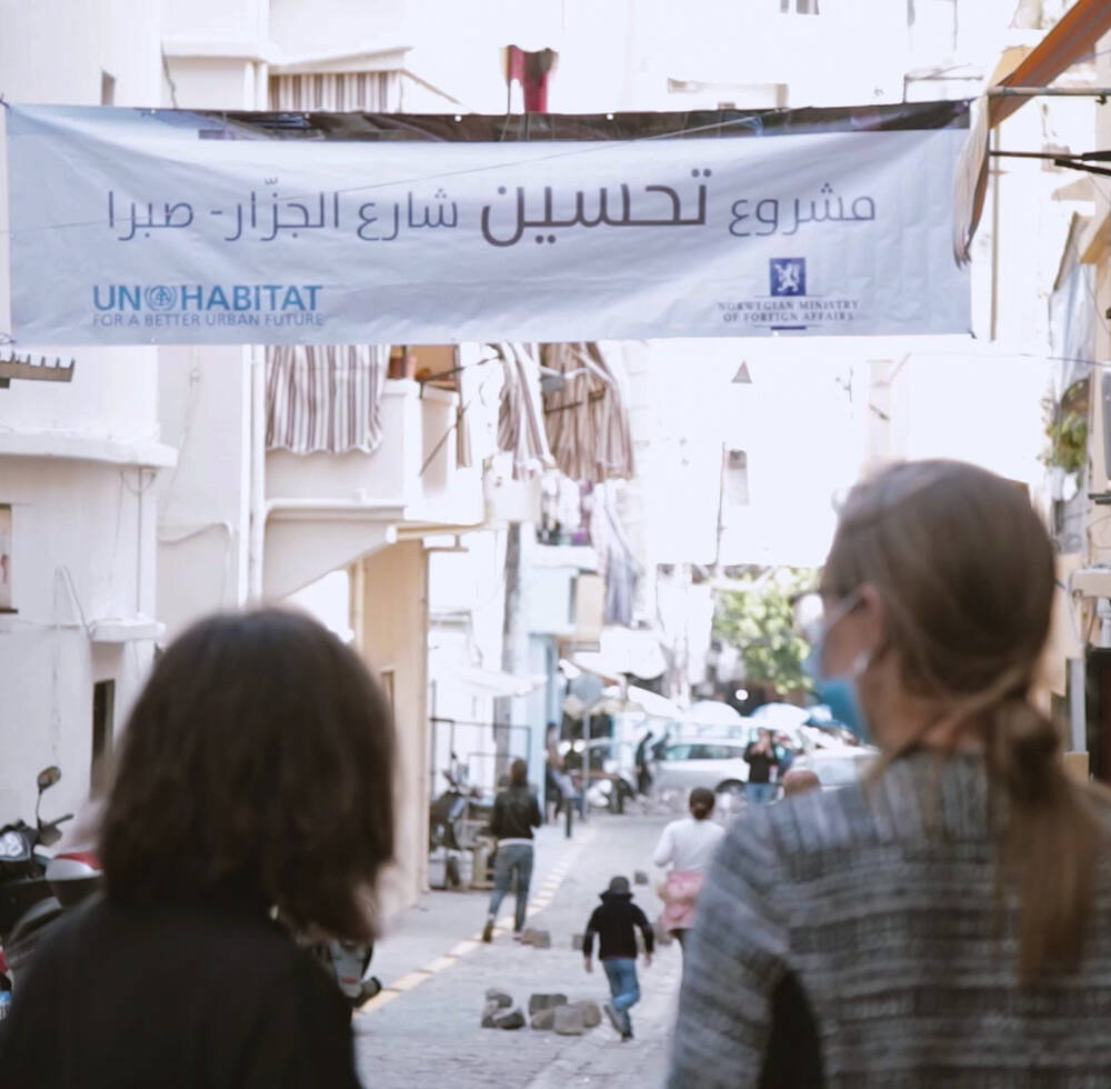 Fostering hope in El Jazzar Street, Sabra, Beirut by improved living conditions