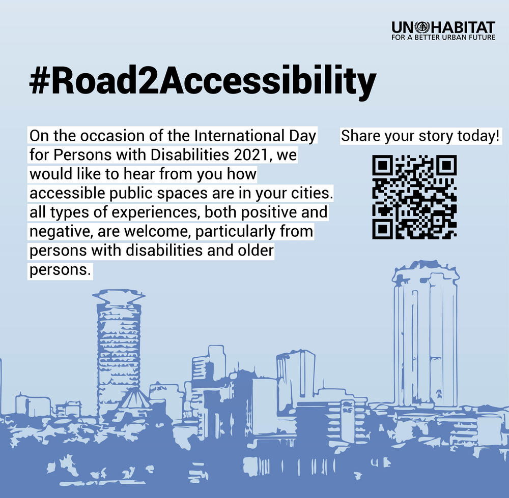 UN-Habitat in call for stories on accessibility to mark International Day of Persons with Disabilities