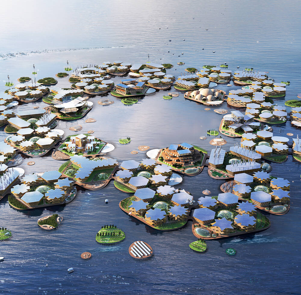 UN-Habitat and partners unveil OCEANIX Busan, the world’s first prototype floating city