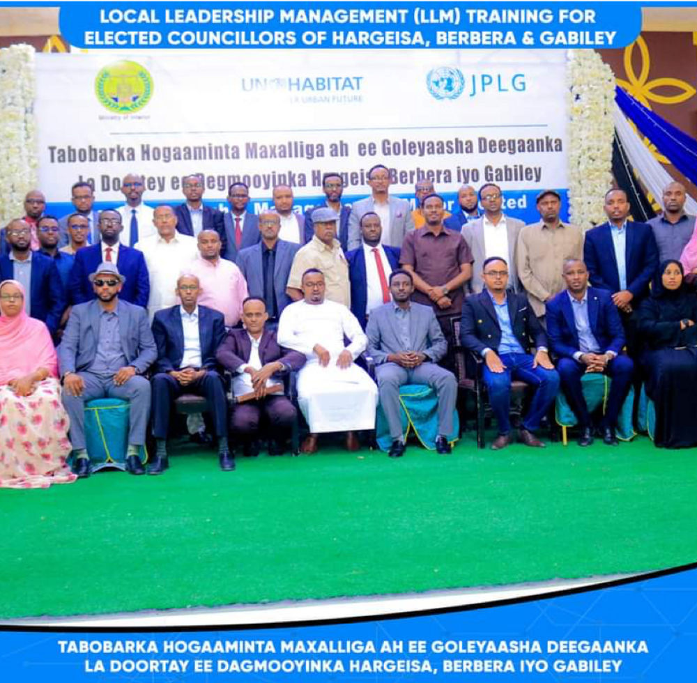 UN-Habitat training to enhance service delivery in Somaliland