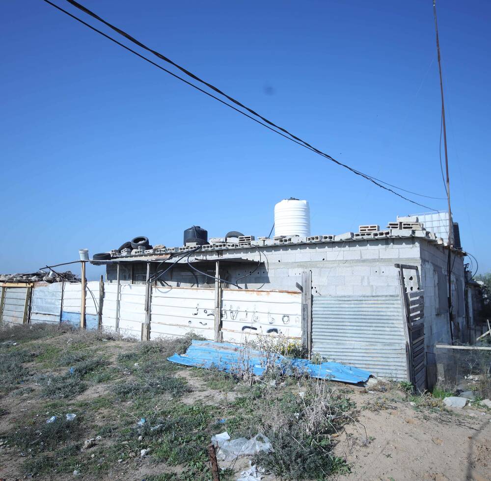 Families benefit from a self-help rehabilitation project of damaged houses in the Gaza Strip
