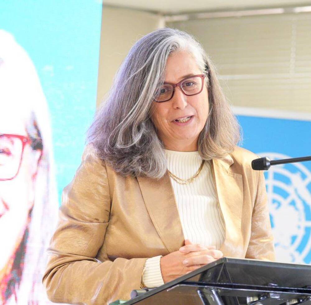 UN-Habitat Executive Director Anacláudia Rossbach during the official launch of the UN-Habitat South Africa Country Office in Pretoria, South Africa, on 14 August 2026. © UN-Habitat