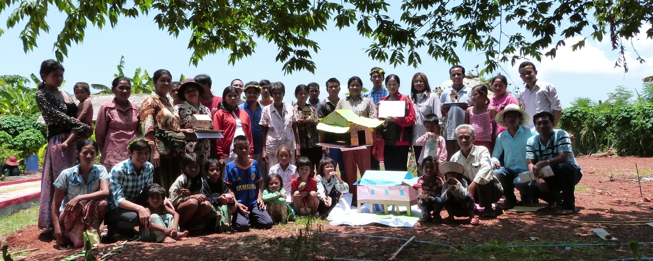 The community members design their “dream house” , 2014, UN-Habitat Cambodia