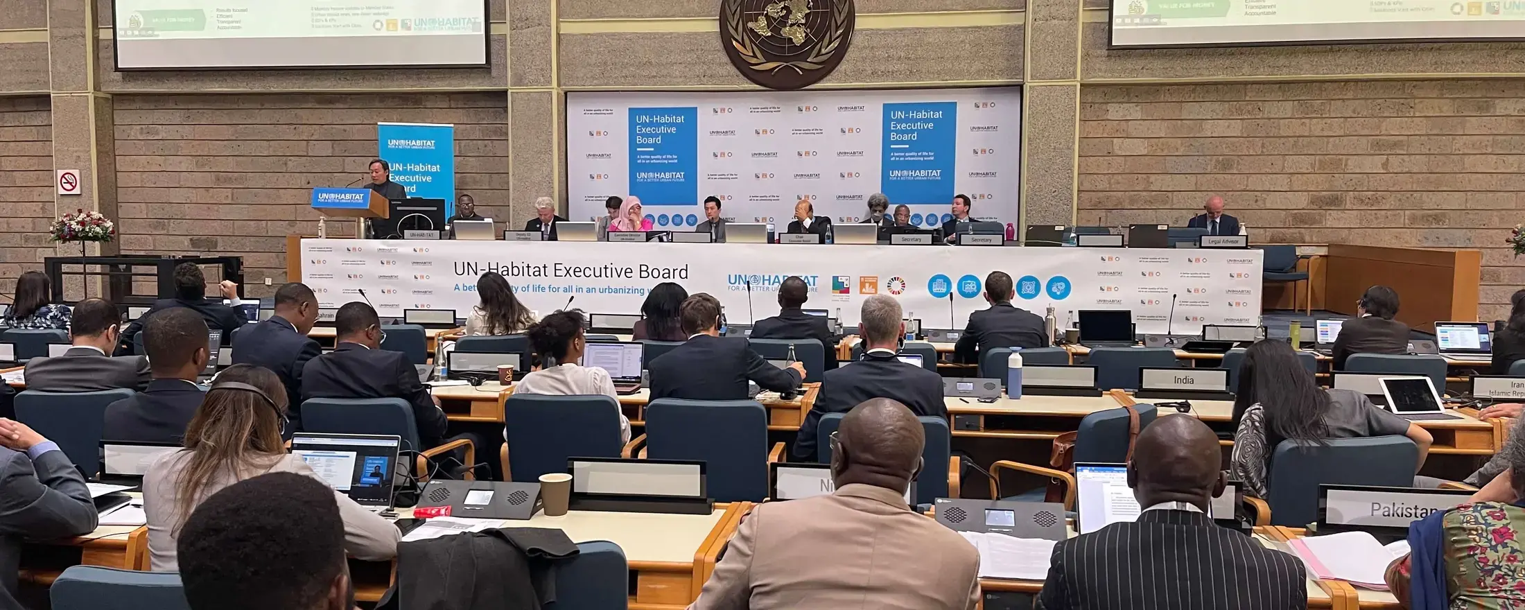 Member states gather in Nairobi for the second session of the UN-Habitat Executive Board