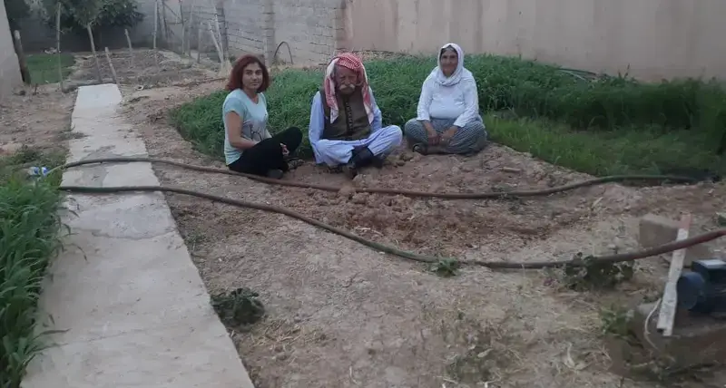 Najat and her family returned to their home, Sinjar, Northern Iraq, July 2019