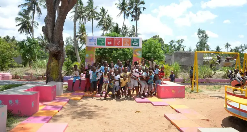 Public space for children inaugurated in Mozambique